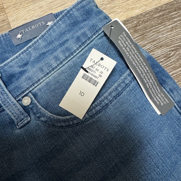 Talbots straight leg crop jeans - Picture 3 of 5